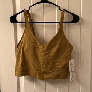 LuluLemon Align Tank - Dark Yellow - Size 10 - NWT